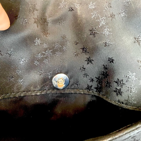 MICHAEL KORS Black Nylon Cross body purse with star design. Adjustable … - Picture 7 of 10